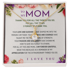 I Love You, Mom Necklace