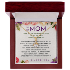 I Love You, Mom Necklace