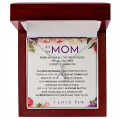 I Love You, Mom Necklace