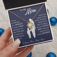 Love Knot Necklace — A Son's Gift to His Mother