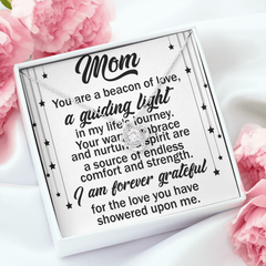 To My Mom - Love Knot Necklace