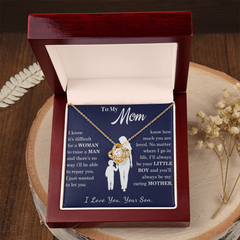 Love Knot Necklace — A Son's Gift to His Mother
