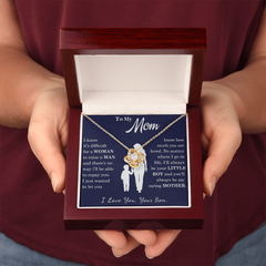 Love Knot Necklace — A Son's Gift to His Mother