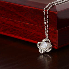 To My Mom - Love Knot Necklace