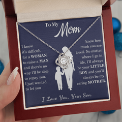 Love Knot Necklace — A Son's Gift to His Mother